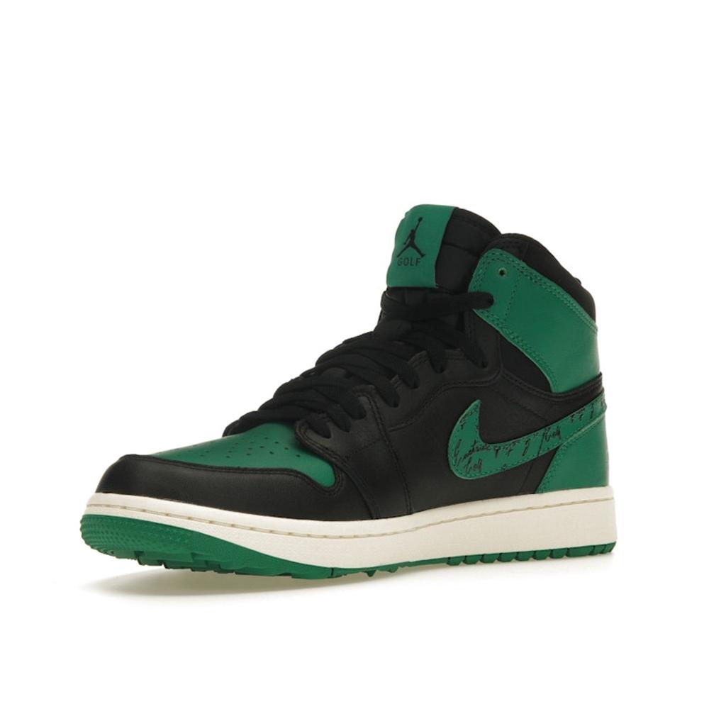 Eastside Golf x Air Jordan 1 High Golf 1961 Мужские кроссовки Зеленый Черный Малахит FJ0849-001