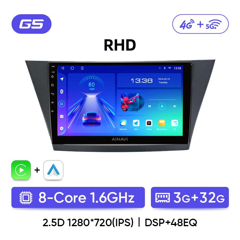 Ainavi Android Car Radio For Toyota Prius Plus V Alpha 2012-2017 Multimedia Player Navigation GPS DSP Carplay Auto Stereo 2Din