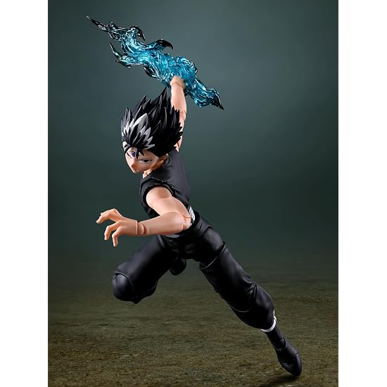 TAMASHII NATIONS S.H.Figuarts YuYu Hakusho Хиэй Прибл.. Покрашенная фигурка персонажа из ПВХ и АБС, 135 мм