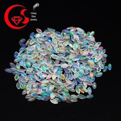 Натуральный опал кабошон маркиза огранки опалит свободный камень с сильным огненным цветом для кулона или кольца