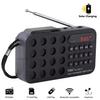 Rechargeable Portable FM Radio Mini Solar Bluetooth Wireless Speaker Support USB TF Card MP3 Music Player with FM Radio Receiver