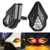 2 Pcs Motorcycle Led Turn Signal Dc 12v Flush Mount Indicators Turn Lights Mobile DRL