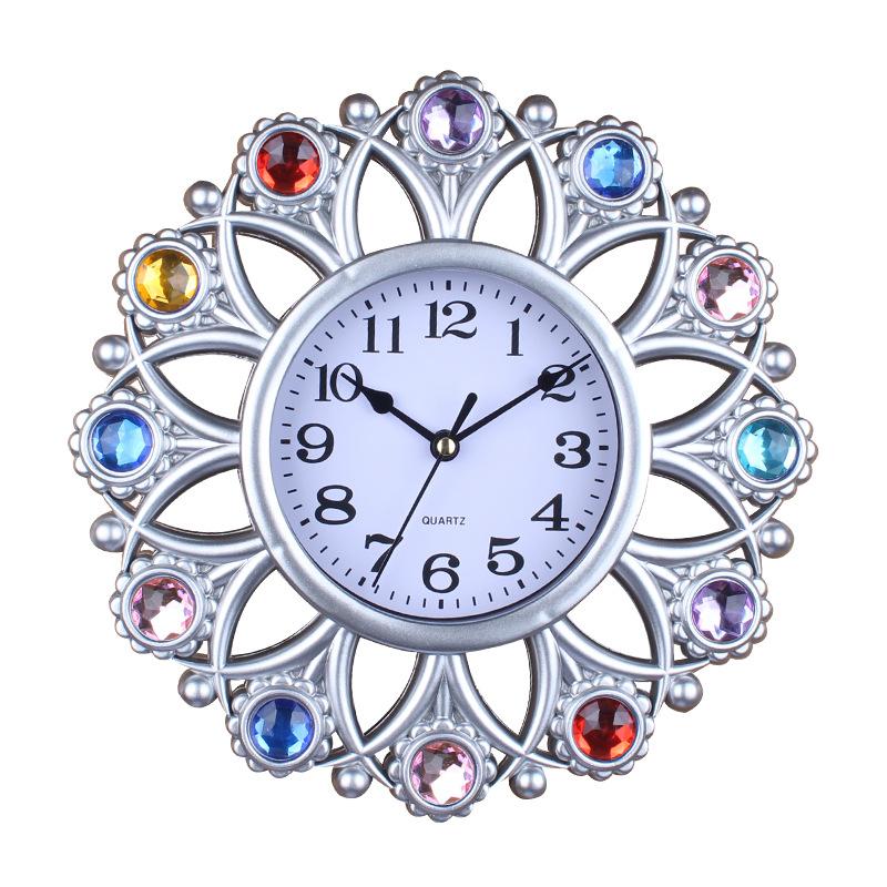 Часы Настенные часы Гостиная Бесшумные Домашние Простые Модные Кварцевые часы Настенные Подвесные Оригинальные