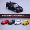 1/64 Mitsubishi Lancer Evolution V Пять Сплав Модель Спортивного Автомобиля Литые Металлические Гоночные Автомобили Модель Миниатюрный Масштаб Детский Подарок