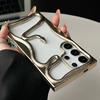 Креативный 3D чехол с полым узором в виде змеи с покрытием для Samsung Galaxy S25 S24 S23 FE S22 Ultra, змея, теплоотвод, однотонный чехол