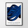 Plakat abstrakcje soulages