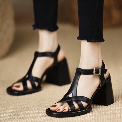 Модные женские босоножки на высоком каблуке, массивные модные туфли, летние элегантные туфли-лодочки на каблуке, женская обувь 2025, дизайнерский тренд, бренд Mujer Zapatillas