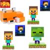 3D Ночник Персонаж Minecraft со Свечением LED для Декора Детской Комнаты