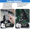 Motorcycle Phone Holder Shock Absorbe Handlebar Shock Resistant Mobile Phone Electric Bike Riding Delivery Navigation Holder