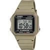 Стандартные цифровые мужские часы CASIO W-217H-5AV Хаки Зарубежная модель