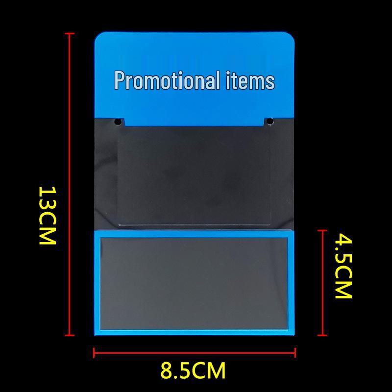 Прозрачный ПВХ рукав для полочных ценников для аптеки и магазина детских товаров