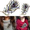 Trendy Crystal Jewelry Animal Bird Pins Wedding Accessories Boho Enamel Pins Peacock Brooches