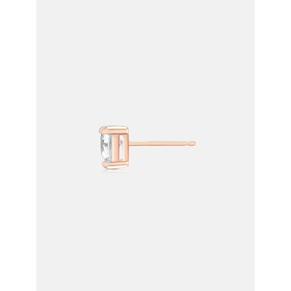 René Perla Sterling Silver Rose Earrings A243Se9002Rpa