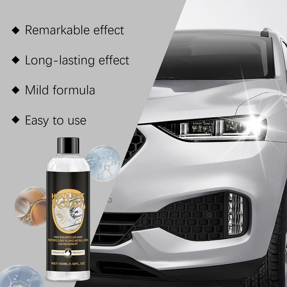 Комплект для полировки автомобильных фар, набор для ремонта и восстановления, ремонтное покрытие, обслуживание и придание яркости, набор для ухода за лампами для автомобилей