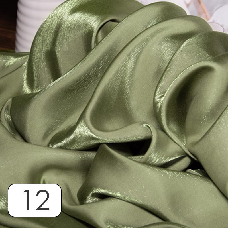 Цветная глазурь шелковый атлас градиентная ткань блестящая яркая шелковистая нежная атласная ткань для самостоятельного пошива свадебного платья рубашки материал