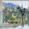 Star Moon Ramadan Kareem Decals Multicolor Mural Eid Mubarak Wall Stickers  Home Decoration