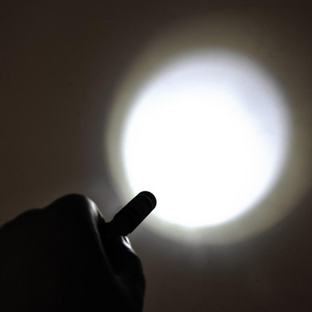 Portable Mini Penlight LED Flashlight Torch Zoom Light Camping