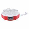 15W Automatic Smart Touchs Screen DIY Yogurt Machine 220V Electric Automatic Yogurt Maker With Timer 7 Glass Jars Container