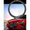 38 см Чехол на руль из углеродного волокна и кожи для Mazda 2 3 CX5 CX30 CX8 CX3 Mazda2 6 5 CX9 BT50 Автоаксессуары