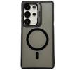 Двухцветный держатель линз для Samsung S25 Ultra с магнитной крышкой - Совместим с S25/S24+, S24FE, S23U.