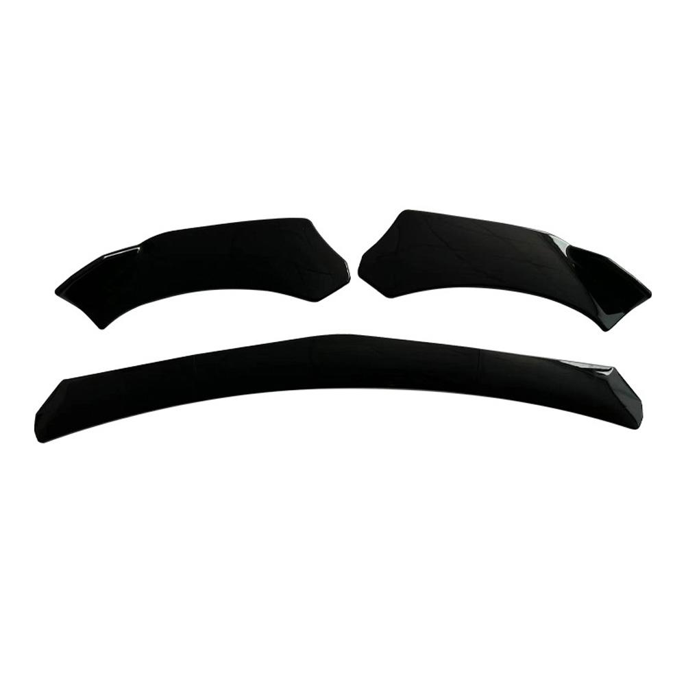 5 шт. универсальный автомобильный передний бампер губа комплект кузова сплиттер спойлер диффузор протектор 5-ступенчатый передний бампер губа сплиттер для большинства автомобилей