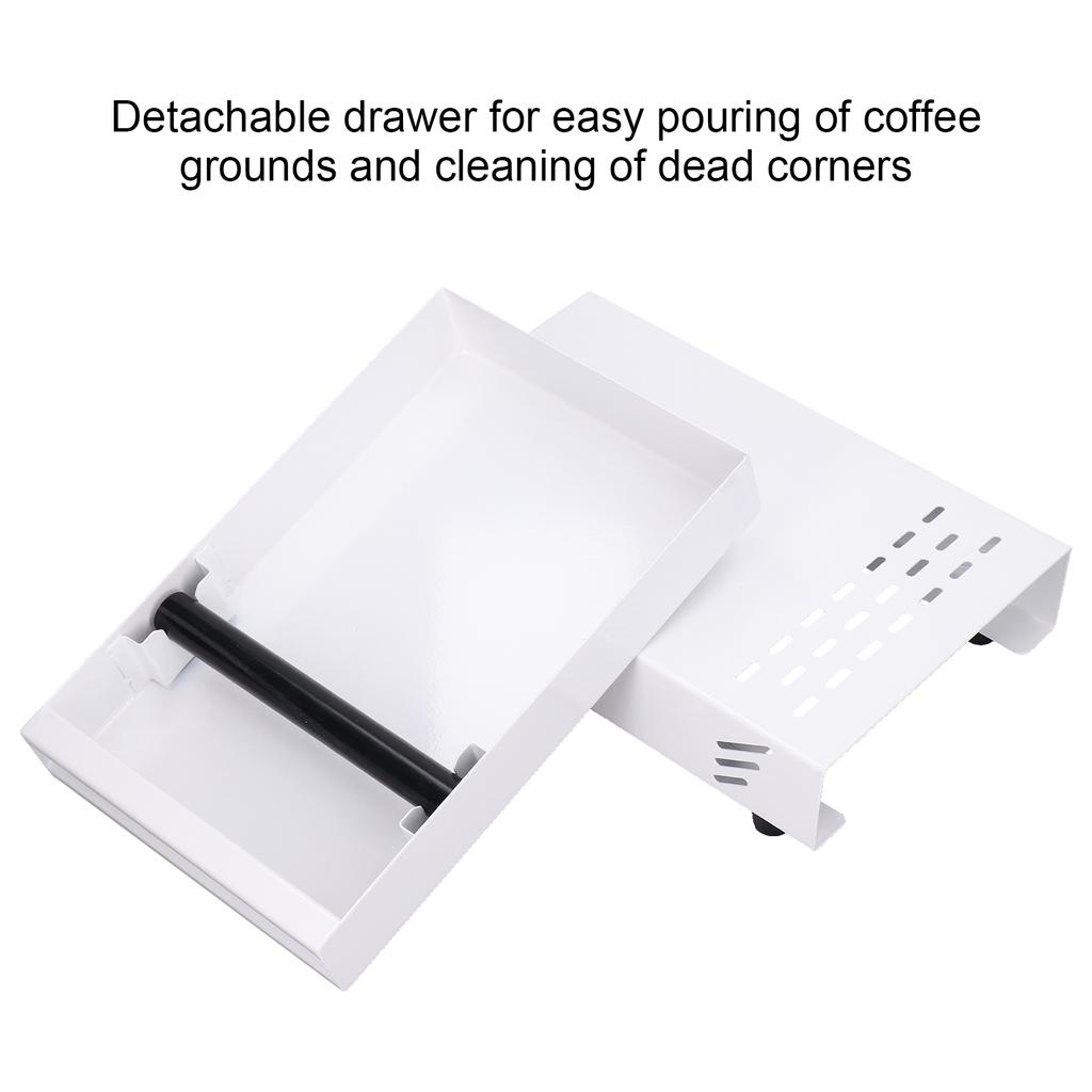 Ящик для кофейных отходов из нержавеющей стали, утолщенный ящик для кофейных остатков для домашнего магазина