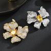 Light Luxury Zircon Elegant Exquisite Versatile Luxury Butterfly Brooch Elegant Temperament Bow Corsage Accessories