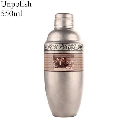 500ml/800ml Engraving Skull Stainless Steel Cocktail Boston Bar Shaker Bar Tools Barware