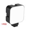 Mobile Phone 5W Hot Shoe Mount Adapter Dimmable 6500K Fill-in Lamp LED Video Light DSLR Camera