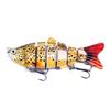 1 Piece Fishing Lure Hard Bait 10cm/18g Wobblers 6 Segments Swimbait Fishing Lure