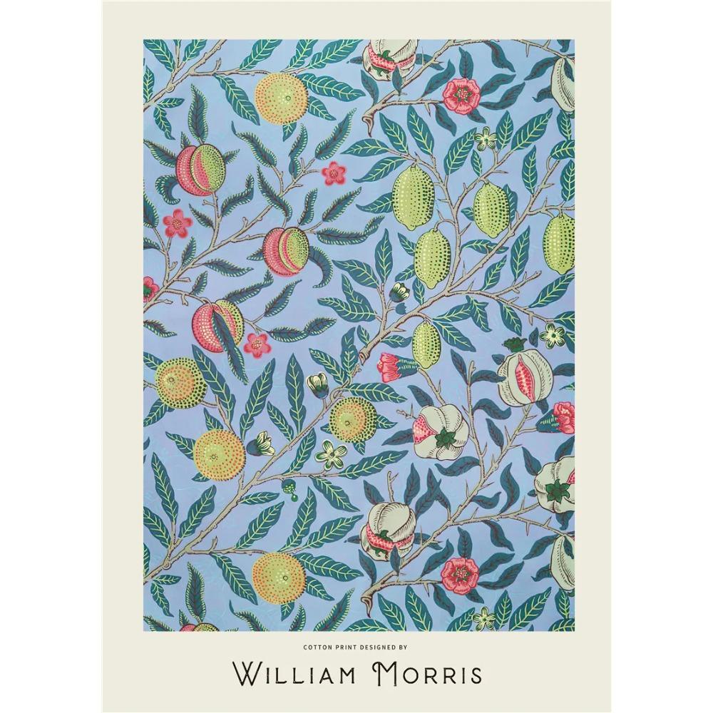William Morris Leaf Flower Plant Wall Art Canvas Painting Gallery Nordic Posters And Prints Pictures For Home Living Room Decor