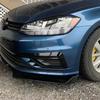 Для VW Volkswagen Аксессуары Golf MK7.5 2017-2020 Передняя противотуманная фара Лампа брови Рамка ветроуказателя Накладка на веко