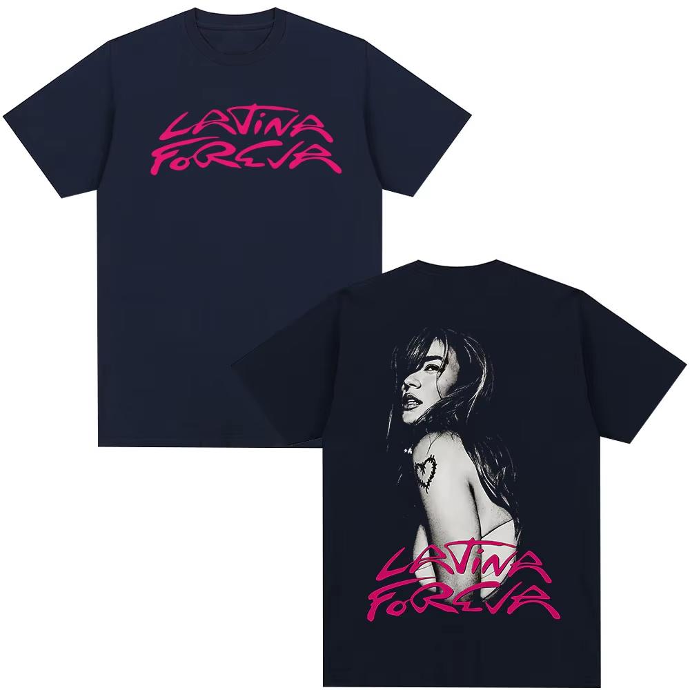 Karol G Tropicoqueta Latina Foreva 2026 Album Tshirt Unisex Women Fashion Harajuku Tshirts Casual Cotton T Shirt Tops Streetwear