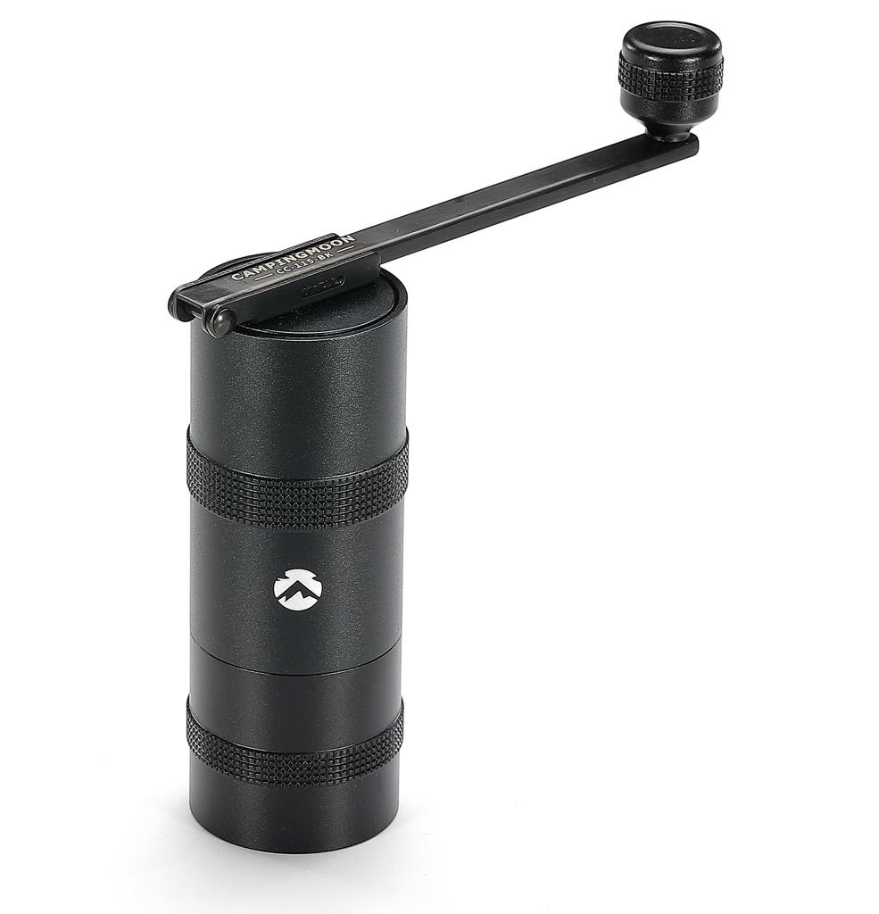 Кофемолка для кемпинга Camping Moon Coffee Mill, ручная кофемолка Solo Grinder S, коническая черная шестерня CC-115BK