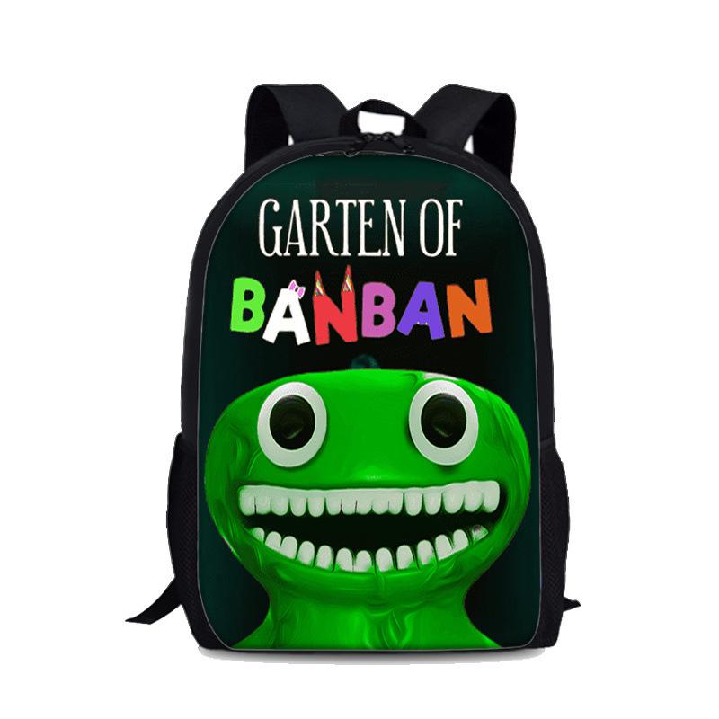 Cartoon Youthful Garten of Banban Student School Bags Notebook Backpacks 3D Printed Oxford Waterproof Boys/Girls Travel Bags