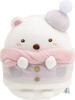 MO45001 Sumikko Gurashi Мать и сверкающая ночь коллекционная плюшевая игрушка Ящерица белого медведя,