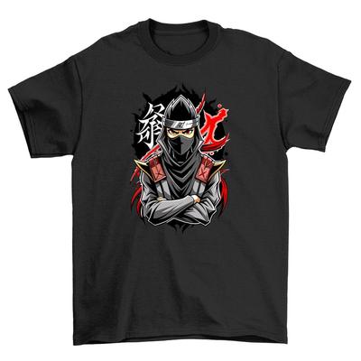Футболка Ninja Anime Режим скрытности активирован - Поднимите свой стиль на новый уровень! Раскрой свой i