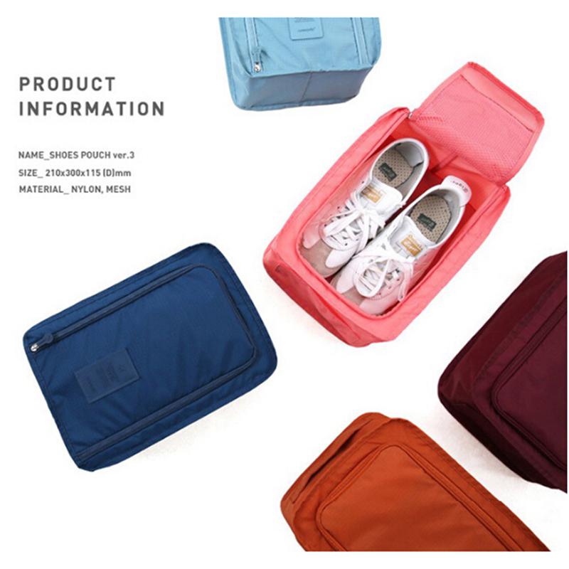 Traveling Pouch Storage Rasy Zipper Bag Waterproof Laundry Shoes Organizer Set for Packing Clothes Toiletries Cosmetic Bags Luggage Accessories