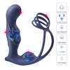 Мужской массажер простаты промежности, 11 режимов, вибратор, Анальная пробка, беспроводной пульт дистанционного управления, кольцо на член, задержка эякуляции, товары для взрослых