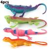 Forest Lizards Chameleon Plastic Toy Model For Kids Reptile Fans Gift Decoration