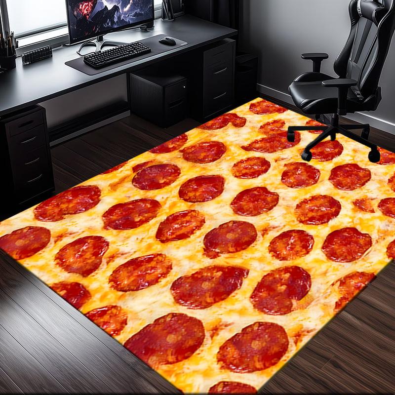 Egg Yolk Delight Rug Office Carpet Non-Slip Mat, Chair Rug Floor Covering for Gaming, Bedroom, Living Room , Home Decor Christmas Gift