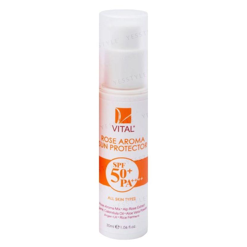 VITAL - Солнцезащитный крем с ароматом розы SPF 50+ PA++++