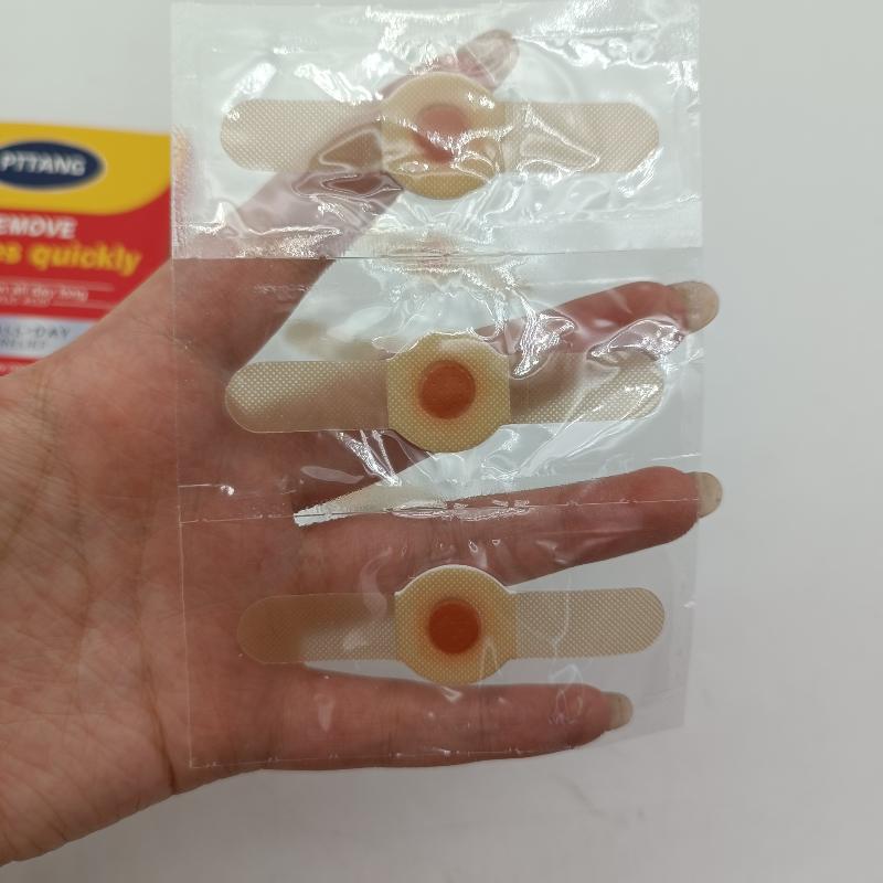 6 пластырей Пластырь от мозолей Удалитель мозолей Пластырь для пальцев ног Пластырь Клейкая подушечка от мозолей Нетканый материал Мозоли на пальцах ног Удаление мозолей