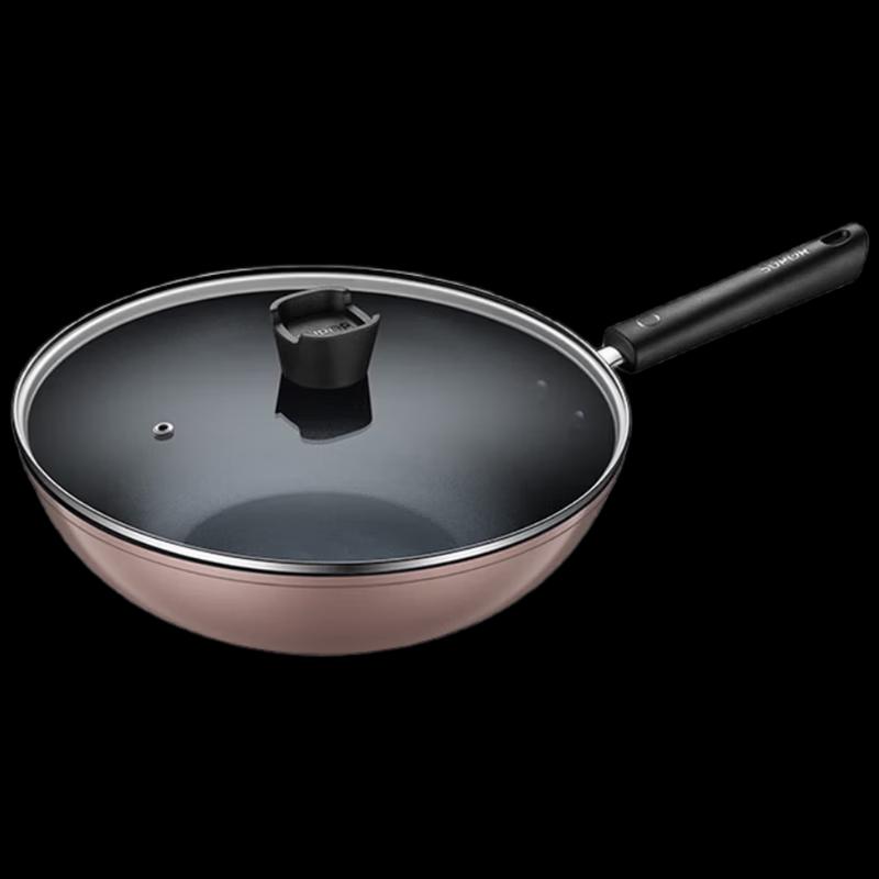 SUPOR 32cm Non-stick Aluminum Alloy Wok