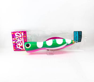 Feed Пин 150 Ручная работа Деревянный поппер Плавающая приманка 150 грамм 45 (2045)