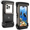 Водонепроницаемый чехол для iPhone 5-го поколения для подводной съемки IPX8, водонепроницаемость до 15 м, сенсорный, подходит для жаркого летнего морского использования, (Глубина вверх),