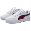 Puma Caven Удобные Универсальные Низкие Кроссовки Унисекс Белый Красный 380810-47