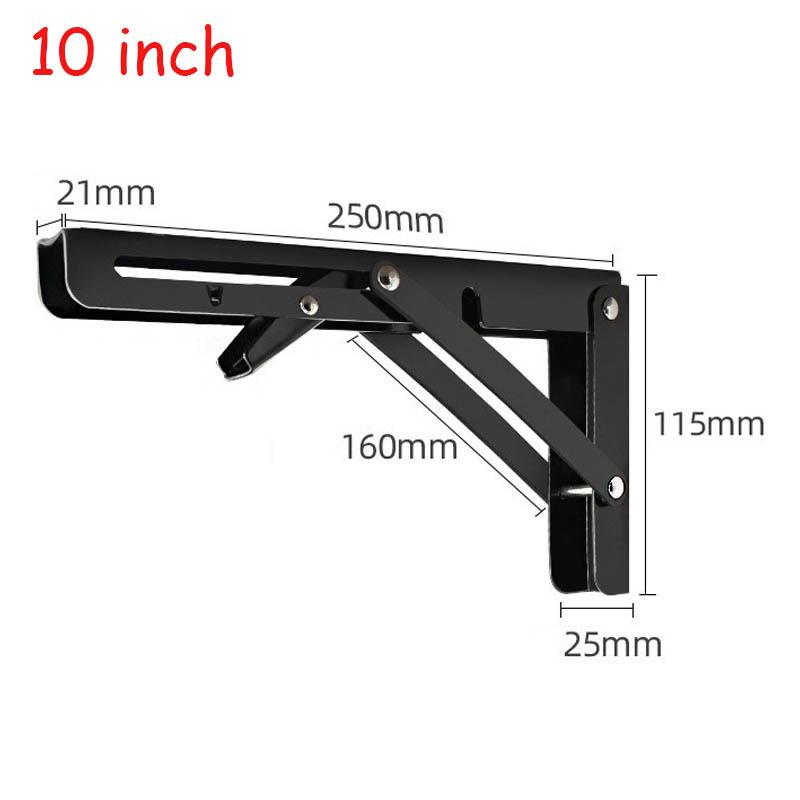 2Pcs 8/10/12inch Stainless Steel Folding Bracket Triangle Storage Rack For RV Campervan Motorhome Car Modification Accessories