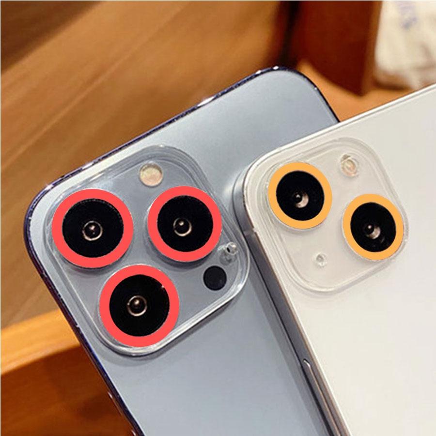 Для iPhone 11 12 13 14 Pro Max защитное кольцо для объектива камеры из закаленного стекла защитная пленка