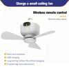 Portable Wireless Ceiling Fan Light Rechargeable Camping Fan with Remote Control Tent Fan Outdoor Fan for Outdoor Camping Dorm